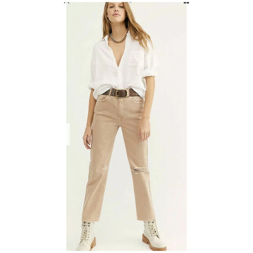Free People Dakota Straight Leg Jeans
